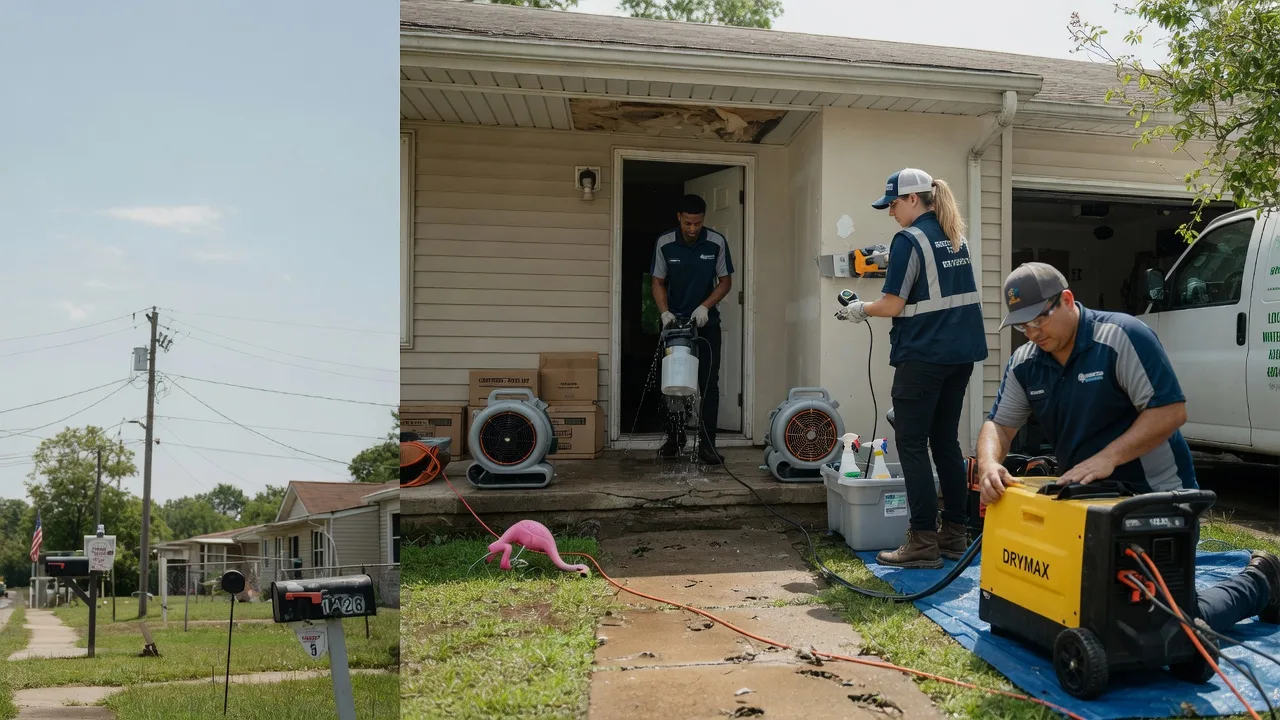 Storm Damage Water Removal in Fort Madison, IA near me
